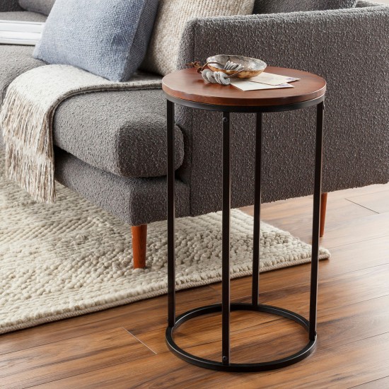 Surya Aryaa Yaa-014 End Table 24"H X 14"W X 14"D