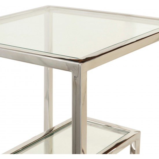 Surya Ascalon End Table 24"H X 16"W X 16"D