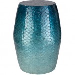 Surya Blue Ocean End Table 20"H X 14"W X 14"D