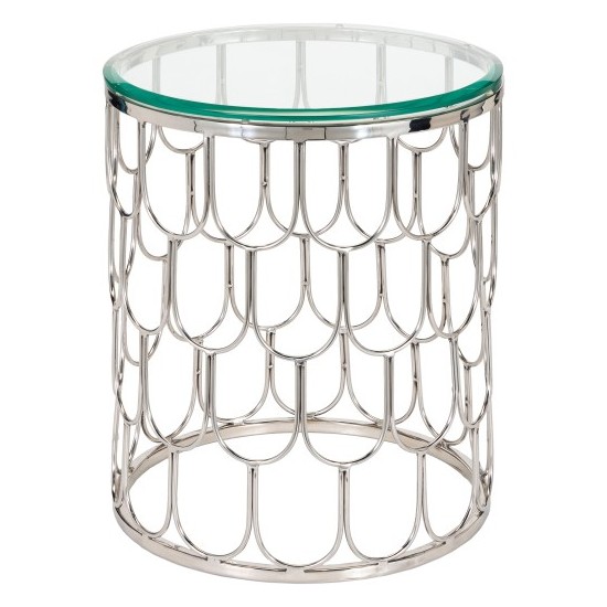 Surya Cage End Table 20"H X 17"W X 17"D