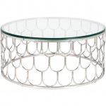 Surya Cage Coffee Table 14"H X 31"W X 31"D