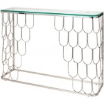 Surya Cage Console Table 30"H X 12"W X 43"D