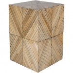 Surya Cane Garden Cgn-003 End Table 20"H X 13"W X 13"D