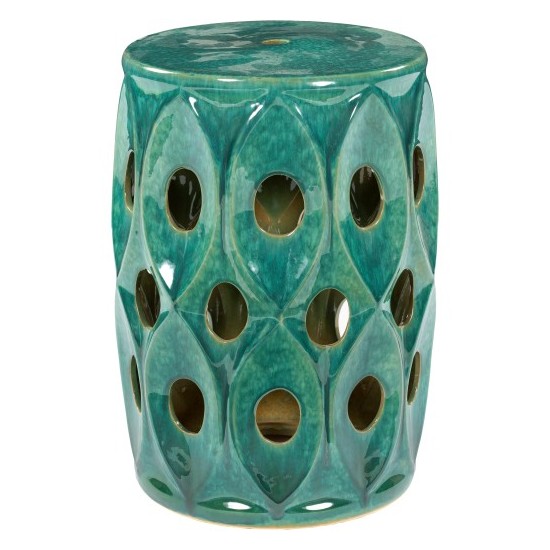 Surya Erika Eik-002 Garden Stool 18"H X 13"W X 13"D