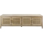 Surya Etewah Media Console 22"H X 71"W X 18"D