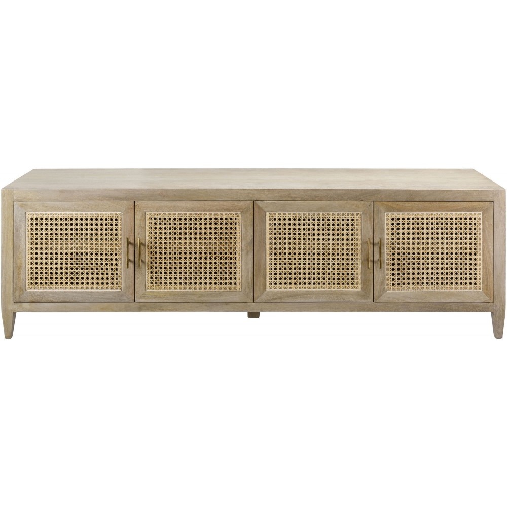 Surya Etewah Media Console 22"H X 71"W X 18"D Surya Etewah Media Console 22"H X 71"W X 18"D