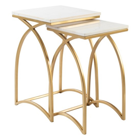 Surya Evana Nesting Table Set