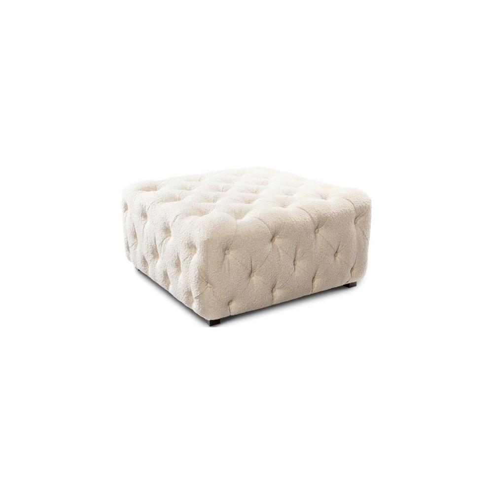 Surya Ferrand Frd-001 Cream Ottoman 18"H X 35"W X 35"D