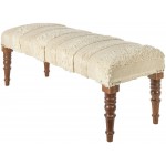 Surya Haarlem Bench 18"H X 48"W X 16"D