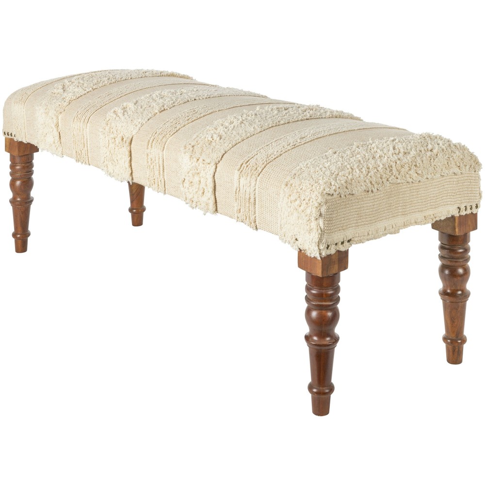 Surya Haarlem Bench 18"H X 48"W X 16"D