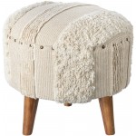 Surya Haarlem Hrm-005 Stool 16"H X 16"W X 16"D
