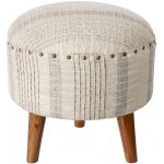 Surya Haarlem Hrm-006 Stool 16"H X 16"W X 16"D