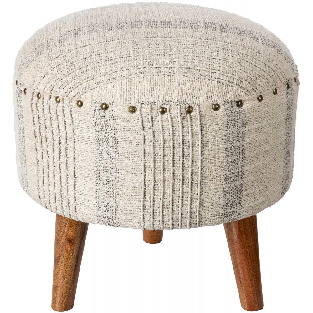 Surya Haarlem Hrm-006 Stool 16"H X 16"W X 16"D Surya Haarlem Hrm-006 Stool 16"H X 16"W X 16"D