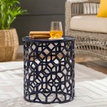 Surya Hale Hale-101 End Table 17"H X 14"W X 14"D