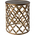 Surya Hammett Hmmt-100 End Table 19"H X 16"W X 16"D