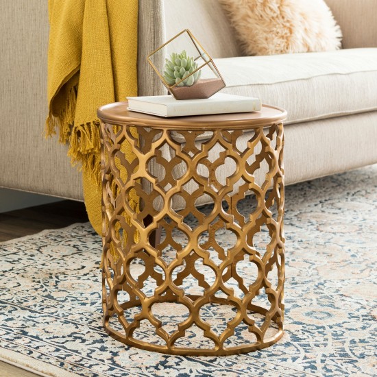 Surya Hammett Hmmt-100 End Table 19"H X 16"W X 16"D