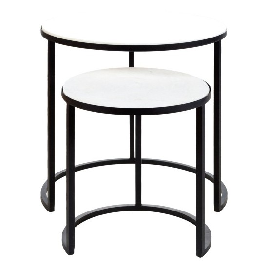 Surya Hearthstone Hts-001 Nesting Table Set