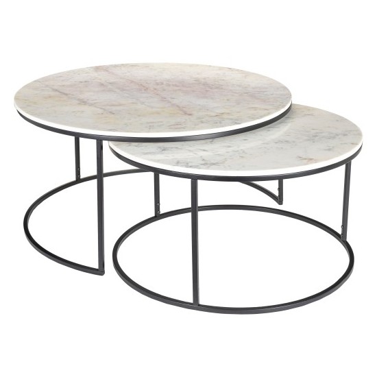 Surya Hearthstone Hts-005 Nesting Table Set