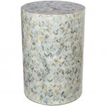 Surya Iridescent Isc-002 End Table 19"H X 13"W X 13"D