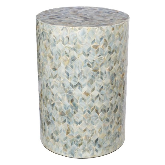 Surya Iridescent Isc-002 End Table 19"H X 13"W X 13"D