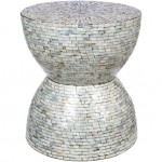 Surya Iridescent End Table 18"H X 16"W X 16"D