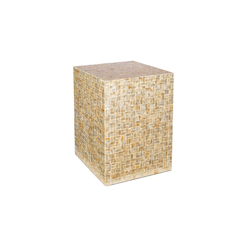 Surya Iridescent Isc-008 End Table 19"H X 14"W X 14"D