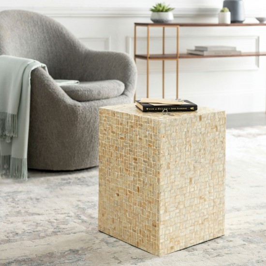 Surya Iridescent Isc-008 End Table 19"H X 14"W X 14"D