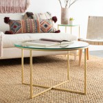 Surya Karen Coffee Table 19"H X 30"W X 30"D