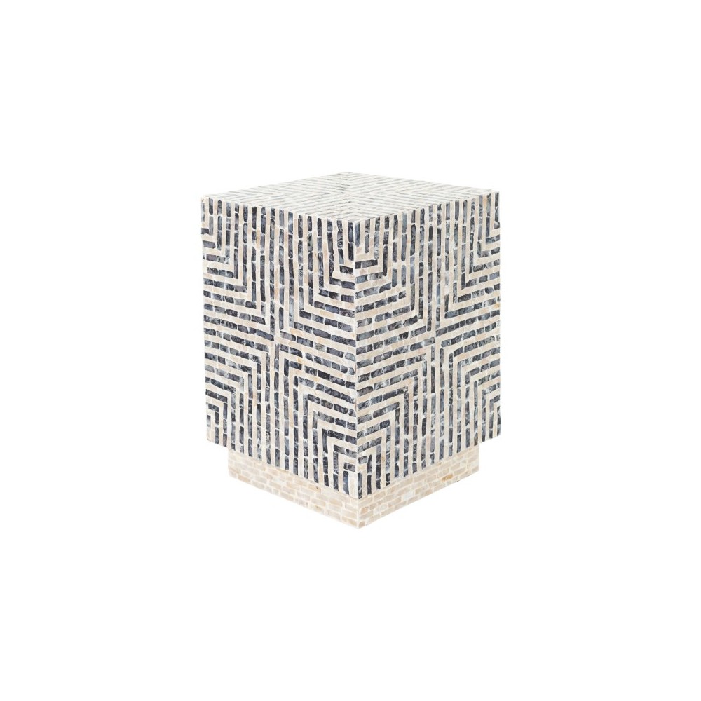 Surya Lharysa Lyh-002 End Table 19"H X 19"W X 19"D Surya Lharysa Lyh-002 End Table 19"H X 19"W X 19"D