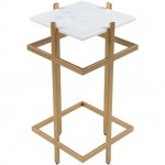 Surya Lindsey End Table 29"H X 14"W X 14"D