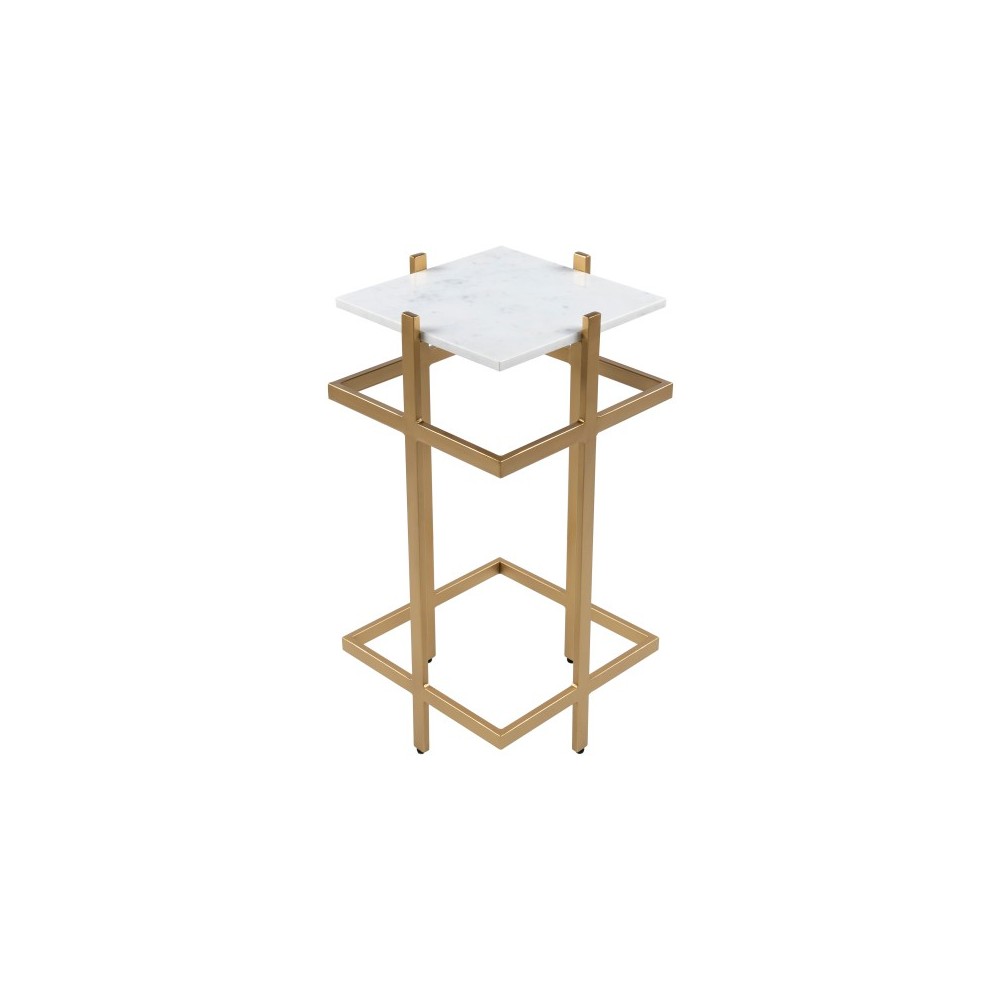Surya Lindsey End Table 29"H X 14"W X 14"D Surya Lindsey End Table 29"H X 14"W X 14"D