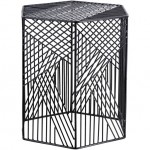 Surya Linear Lir-003 Garden Stool 16"H X 18"W X 17"D
