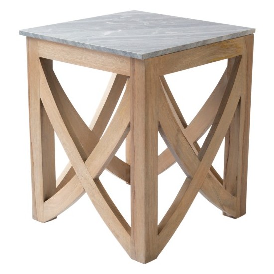 Surya Logan End Table 22"H X 18"W X 18"D