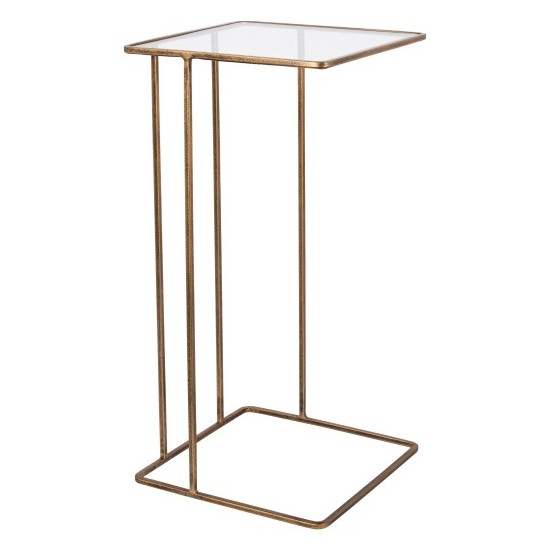 Surya Natalie End Table 24"H X 12"W X 12"D