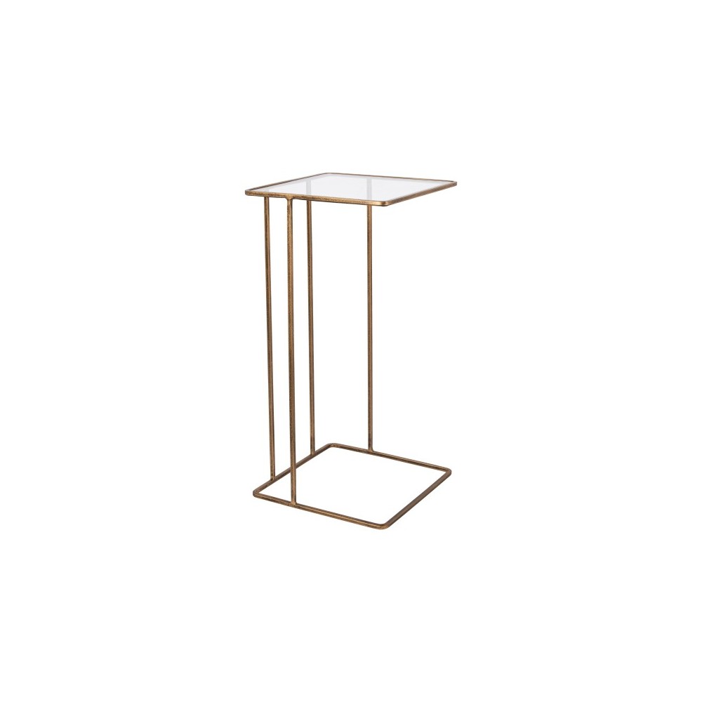 Surya Natalie End Table 24"H X 12"W X 12"D Surya Natalie End Table 24"H X 12"W X 12"D