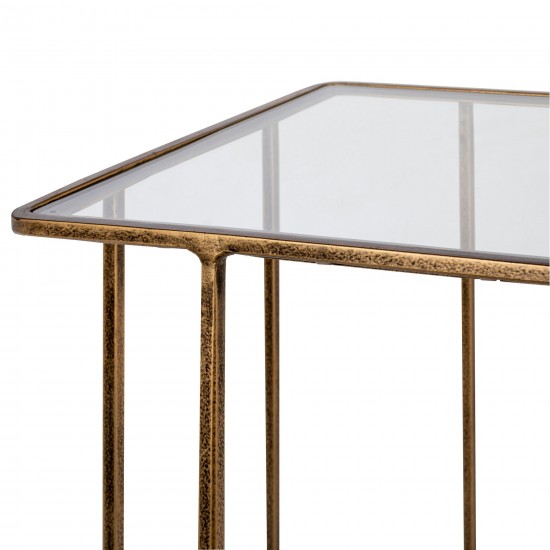 Surya Natalie End Table 24"H X 12"W X 12"D