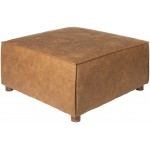 Surya Newberg Ottoman 16"H X 32"W X 32"D