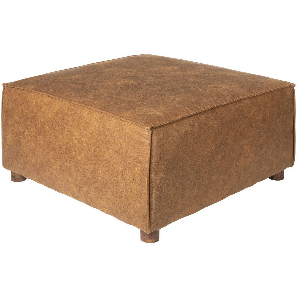 Surya Newberg Ottoman 16"H X 32"W X 32"D