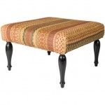 Surya Nicholson Ottoman 18"H X 31"W X 31"D