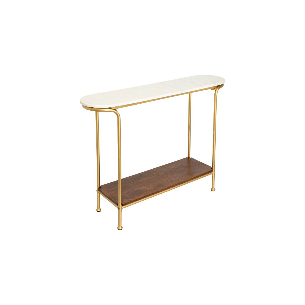 Surya Nicola Console Table 30"H X 43"W X 11"D