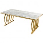 Surya Nishka Coffee Table 19"H X 47"W X 22"D