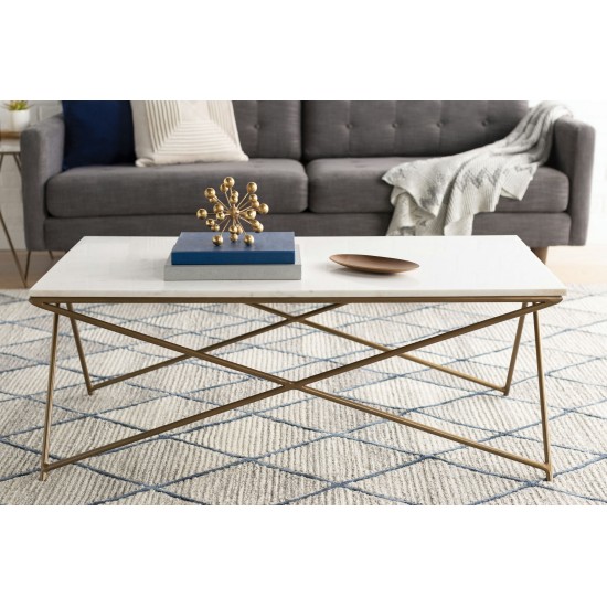 Surya Norah Nrh-002 Coffee Table 18"H X 47"W X 24"D