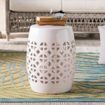 Surya Ridgeway Rwy-003 Garden Stool 18"H X 13"W X 13"D
