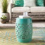 Surya Ridgeway Rwy-005 Garden Stool 18"H X 13"W X 13"D