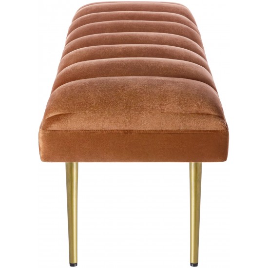 Surya Roxeanne Ron-009 Upholstered Bench 18"H X 48"W X 16"D