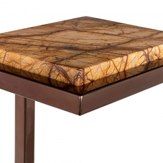 Surya Stone Age Age-002 End Table 23"H X 8"W X 10"D