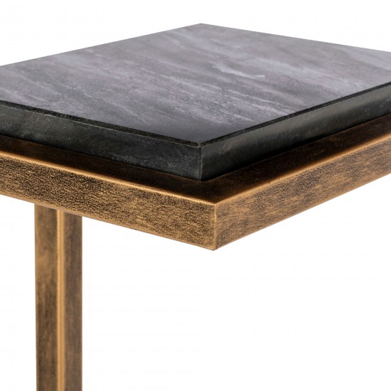 Surya Stone Age Age-003 End Table 23"H X 8"W X 10"D