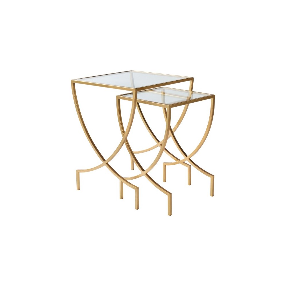 Surya Zareen Zrn-001 Nesting Table Set Surya Zareen Zrn-001 Nesting Table Set