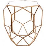 Surya Zig Zag End Table 22"H X 22"W X 22"D