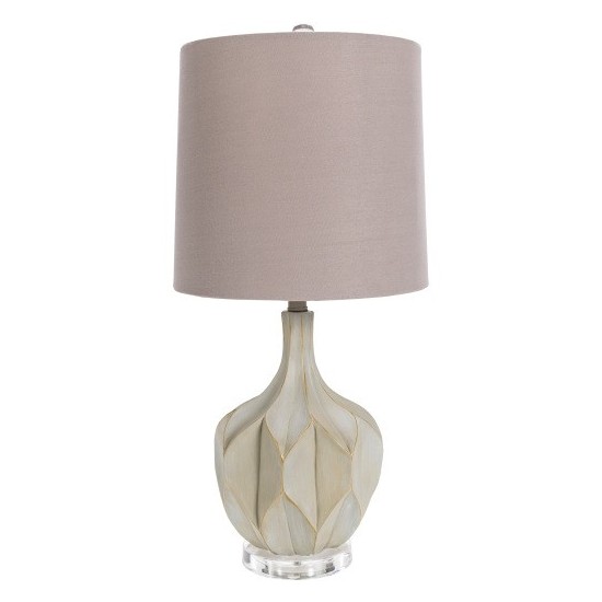 Surya Alpena Light Gray Lighting 28"H X 13"W X 13"D